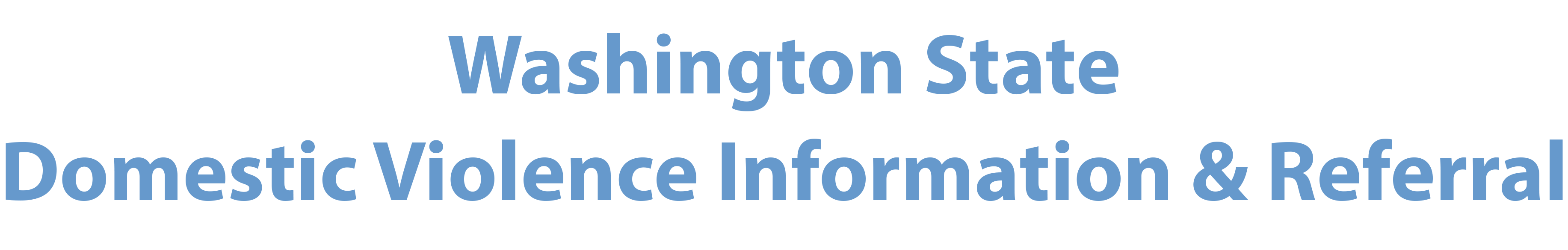 Washington Information and Referral